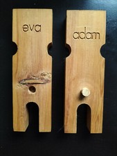 Adam und Eva Deko Holz - ca