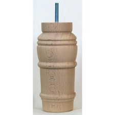 5 MÖBELBEINE AUS HOLZ