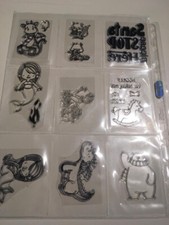 27 Stempel Set einfach zu reinigen, Wiederverwendbar Clear Stamps Transparent 