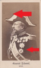 139, CDV General Edmound Leboeuf viele Orden 1870 !