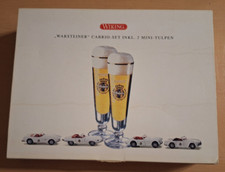 Wiking Miniaturmodelle * Warsteiner Cabrio Set * mit 2 Mini Tulpen
