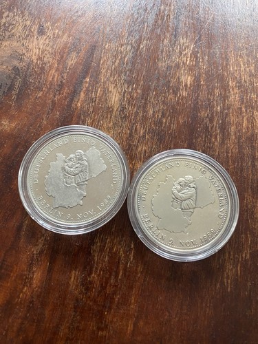 Medaille deutsche einheit - 2x,