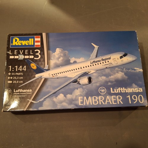 Revell lufthansa embraer 190 - revell,