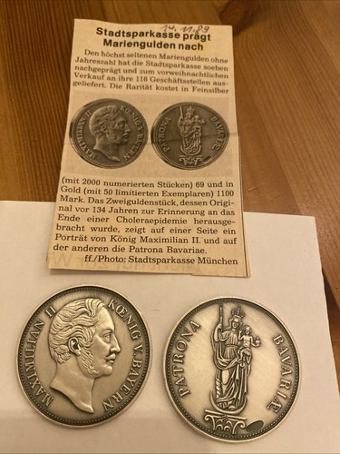 Silbermünzen mariengulden - 2,