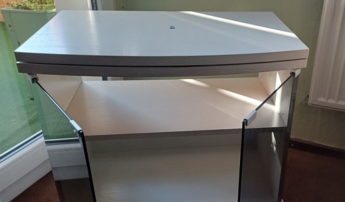 Lowboard weiß 64x38x59 - tv,