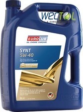 EUROLUB SYNT SAE 5W-40 Motoröl 5W40 A3/B4 MB BMW VW 1 x 5 Liter