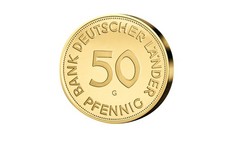 Gigantenprägung 50 Pfennig