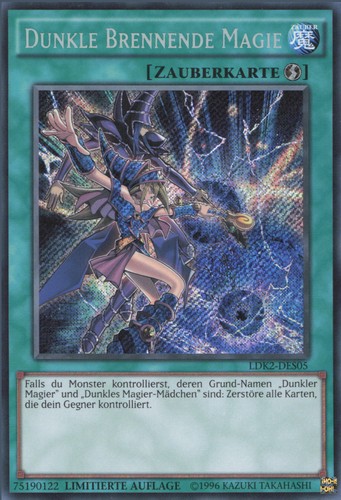 Yugioh dunkle brennende magie - yugioh,