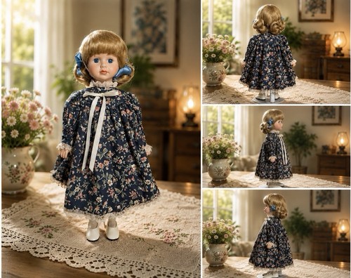 Porzellanpuppe floralen - porzellanpuppe, im