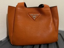 prada handtasche orange leder