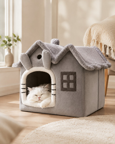 Haustierhaus hundebett - haustierhaus,