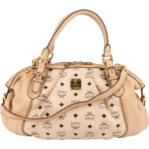 Mcm monogram visetos - monogram, leather