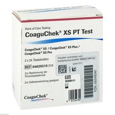 2x COAGUCHEK XS PT Test 48 ST