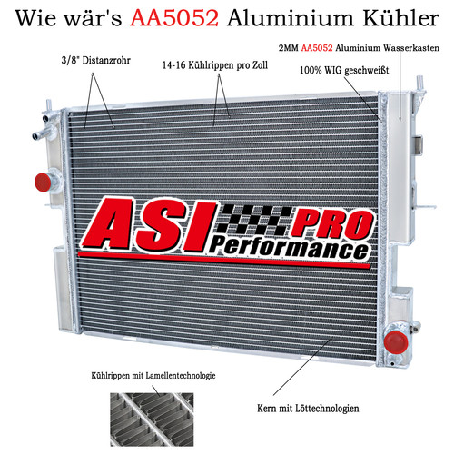 Reihen aluminium kühler - reihen,