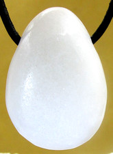 SCHNEEQUARZ    Trommelstein