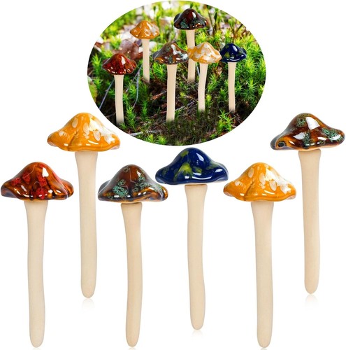 Envel bunte gartenpilze - bunte, gartenpilze,