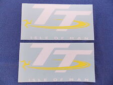 2 x TT - ISLE OF MAN Aufkleber