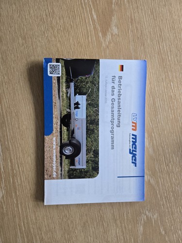 Betriebsanleitung meyer pkw - betriebsanleitung,