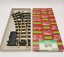 LGB G 1215 N Elektrische Weiche links 30° neuwertig in OVP