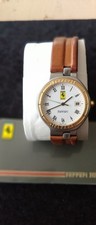 Ferrari Cartier Uhr weißes Ziffernblatt + Papiere + original Box + Datum