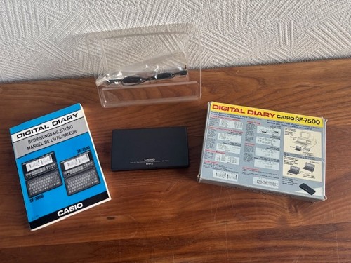 Casio digital diary 7500 - digital,