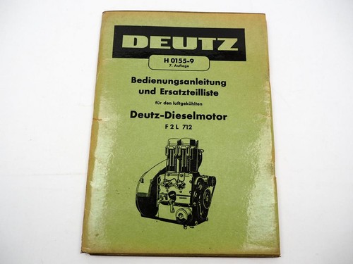 Deutz f2l 712 dieselmotor - deutz,