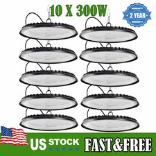 10 Pack 300W UFO LED High Bay