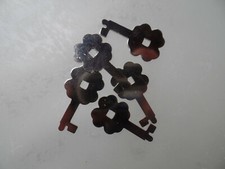 Kleeblatt Ersatzschlüssel Spardose Spendendose Glücksklee Glücksbringer 2 Stück