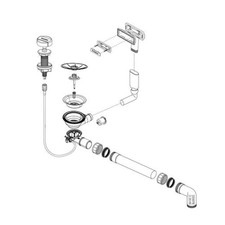 BLANCO Ablaufgarnitur 1 x