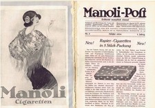 Manoli Post  März  1914 Heft