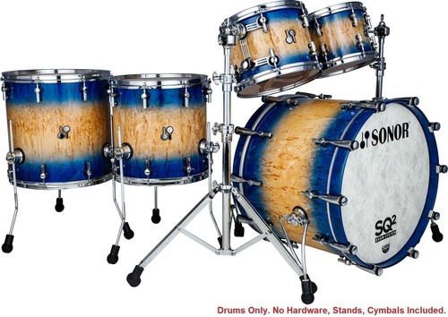 Sonor sq2 blue burst lacquer - sonor,