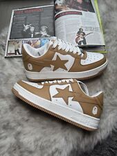 BAPE Sta Leder Sneaker | Beige
