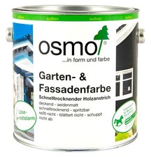 BEULE 0,75L Osmo Garten-und Fassadenfarbe 7500 Verkehrsweiß deckend