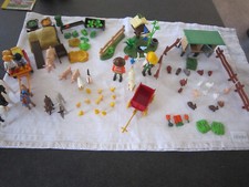 Playmobil Hasenstall/Freigehege/Vogelhaus/Pferdewagen/Schweine/Hühner/Pferde uvm