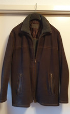 Herren Wildleder Jacke Braun  . Größe  52/54 ,  fällt jedoch größer aus