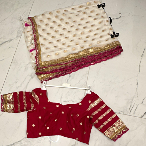 Damen choli bluse sari - bluse,