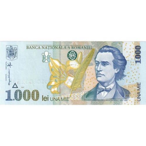 Rumänien 1000 lei - lei,, 1998,