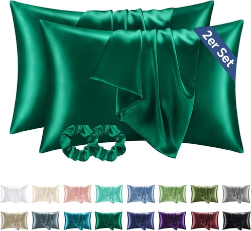 Satin kopfkissenbezug x - kopfkissenbezug,