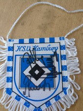 Wimpel. HSV. Orginales Autogramm. Bundesliga. Hamburg. Kaltz. Kargus. Nogly. DFB