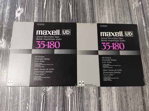 Maxell 180 tonband - 2x,