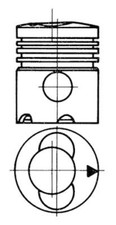 KOLBENSCHMIDT Kolben mit