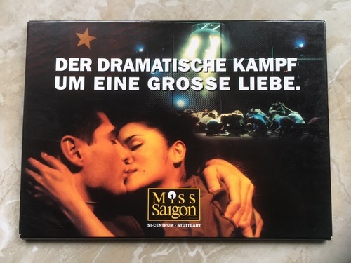 Miss saigon musical postkarten - saigon, musical-postkarten