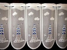 Leuchtturm Scheibengardine