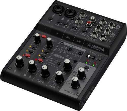 Yamaha ag06 ag06mk2 6ch - yamaha, live