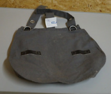 DDR Militär Brottasche in grau, zwei Innentaschen, benutzter Zustand (M33)