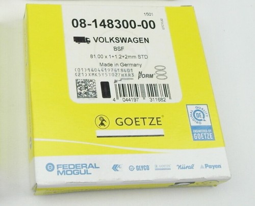 Satz kolbenringe für audi - für,