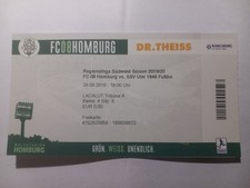 Ticket Fußball  Regionalliga