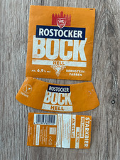 Bieretiketten, Rostocker, Bock
