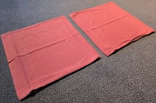 2x Hübscher Sofa Kissenbezug Set Landhaus Style Baumwolle Reißverschluss 40x40cm