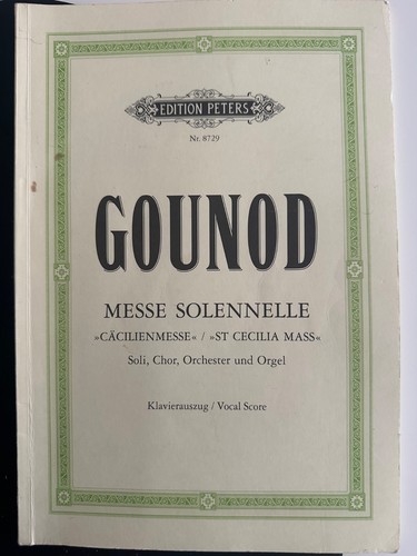 Gounod messe solennelle - gounod, „messe